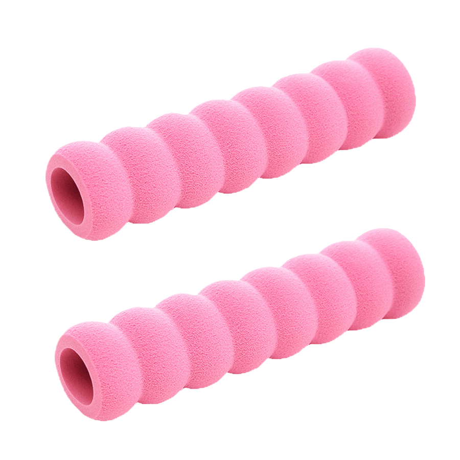 2pcs door handle bumpers anti-static thickened spiral door handle bumpers 2 Pieces Of White — image 4