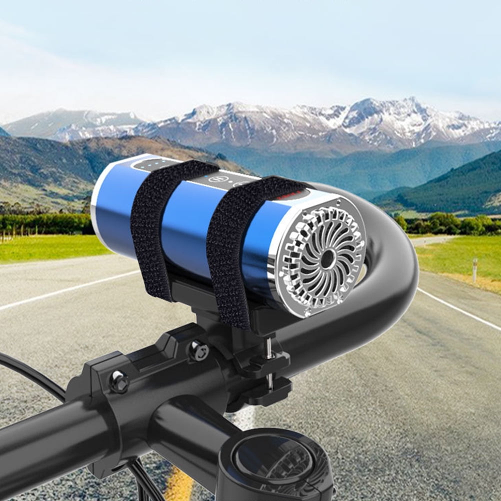 Worgeous Bike Rack Mountain Bike Flashlight Bracket Band Riding Sound Universal Accessory (Black)