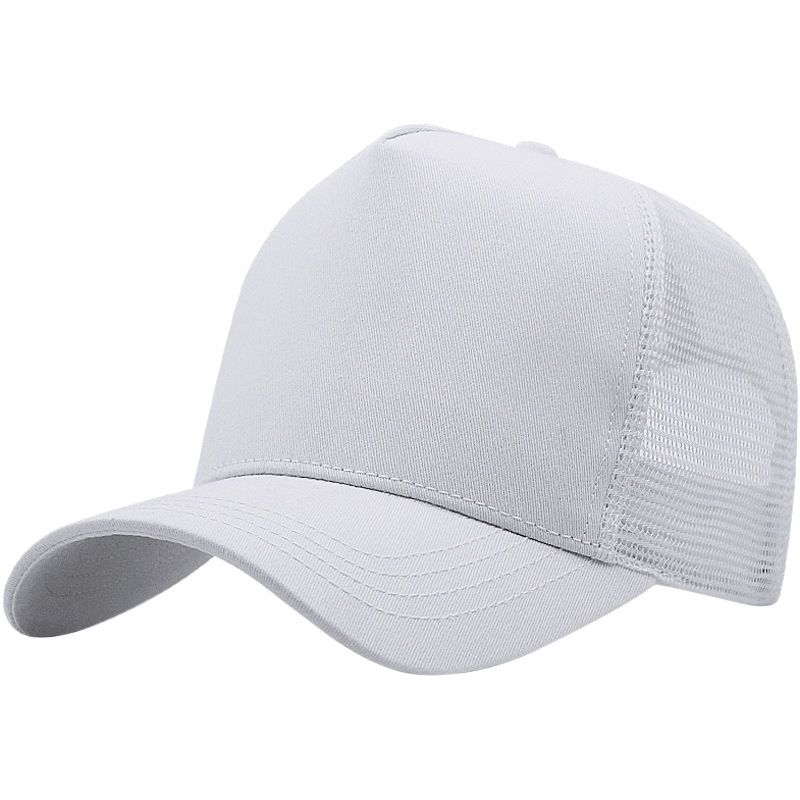 AB High Top Baseball Cap Breathable Sunshade White L（58-60cm） — image 2