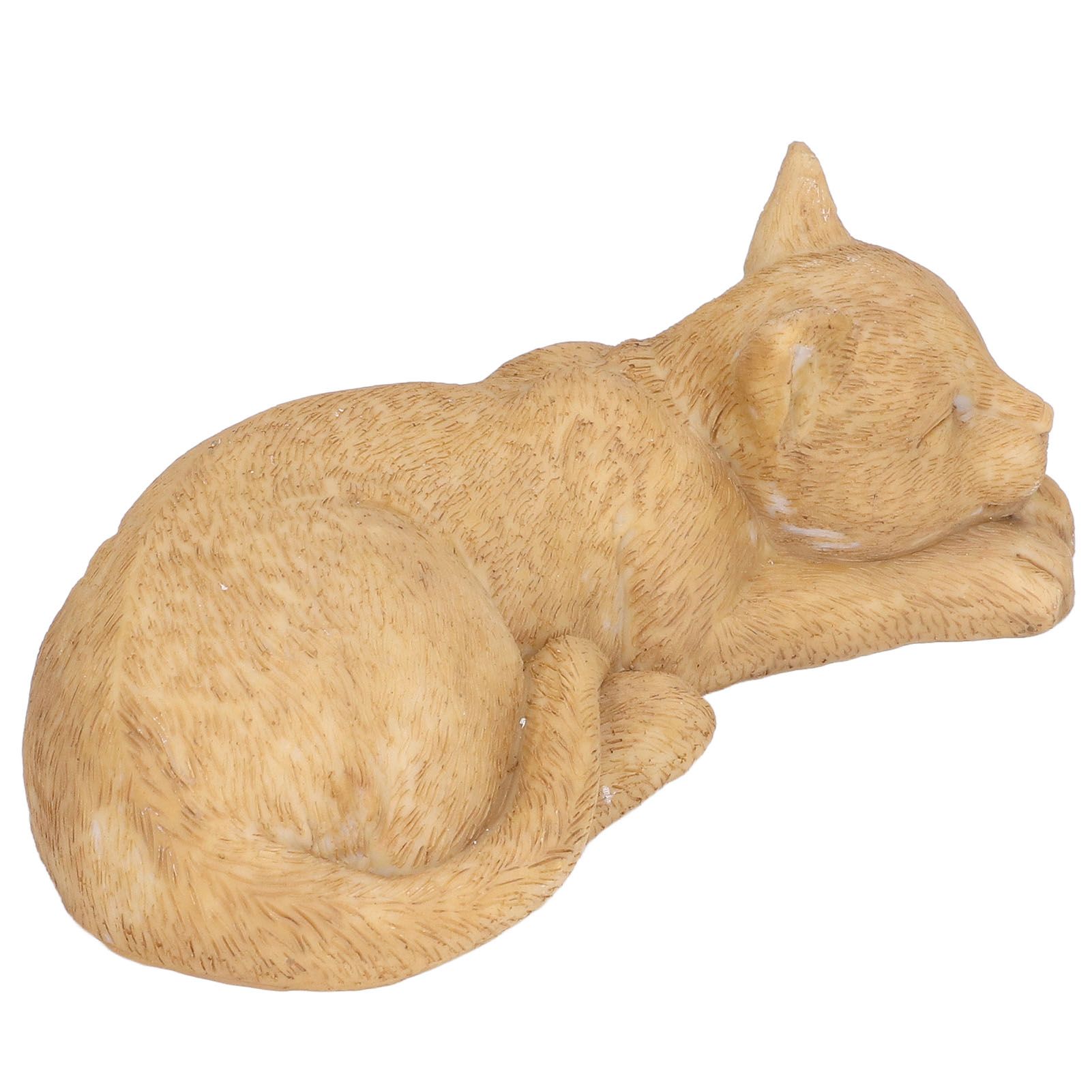 Imitation Stone Pet Memorial Tombstone Cat Dog Commemorative Resin Crafts Gravestone for Lawn Garden Outdoor YardCat Type C Sand Color — image 6
