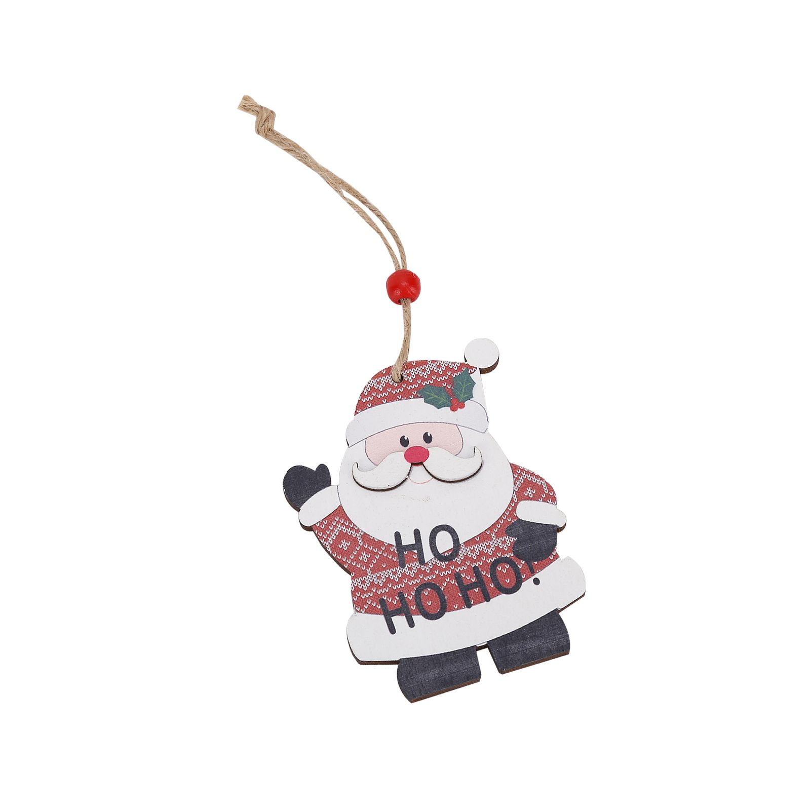 DIY Christmas Ornament Wooden Christmas Tree Decoration for Spring Festival HomeElder — image 4