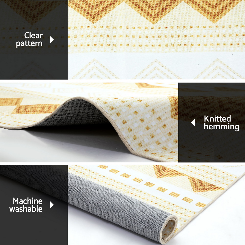 Artiss Rug 160 × 230cm Area Rug Washable Mat Large Carpet Soft Short Pile Ella — image 6