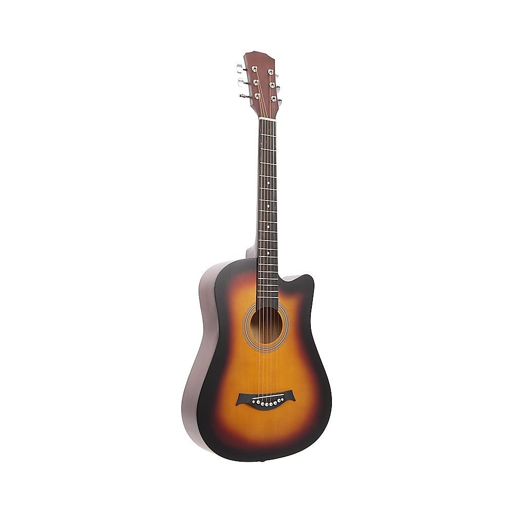 38" Full Size Acoustic Guitar – Beginner Wooden Guitar for Adults & Teens — image 6