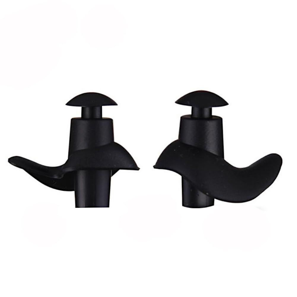 Professional Swimming Ear Plugs, Waterproof Silicone Ear Plugs, Dual-Purpose Ear Plugs for Swimming and Sleeping