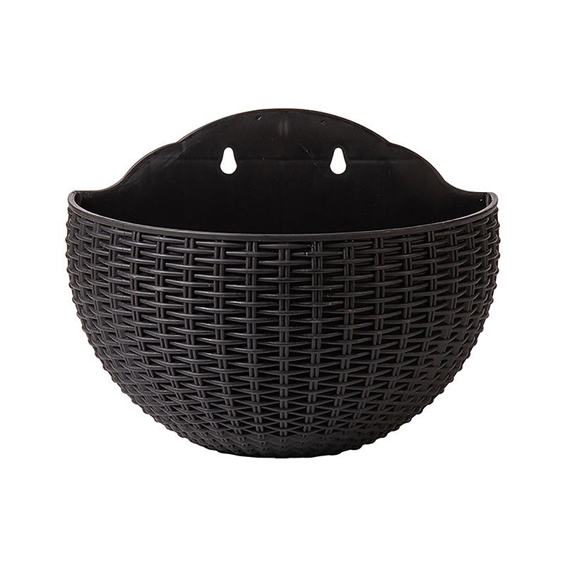 Exquisite Wall Flower Pot, Plastic Hanging Planter for Outdoor Garden Balcony, Home Decor Bucket Planter S โ image 3