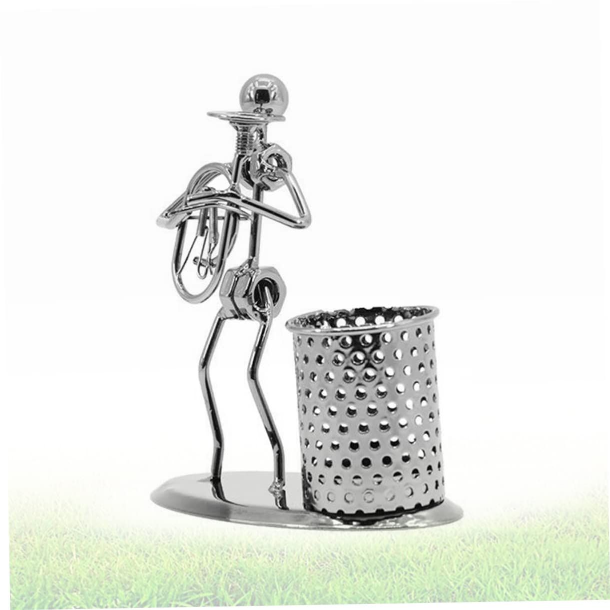 Pen Holders Iron Pen Case Iron Pen Holder Model Desktop Pen Holder Made of metal iron, strong and durable โ image 5