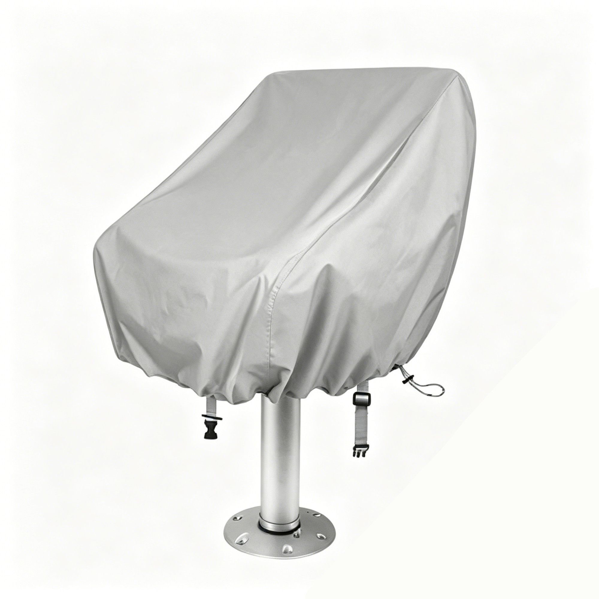 Waterproof Gray Large Boat Captain Seat Cover