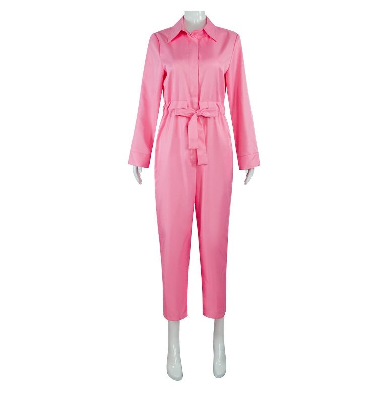 Barbie Jumpsuit Costume Light Pink, Size S for Halloween Cosplay — image 3