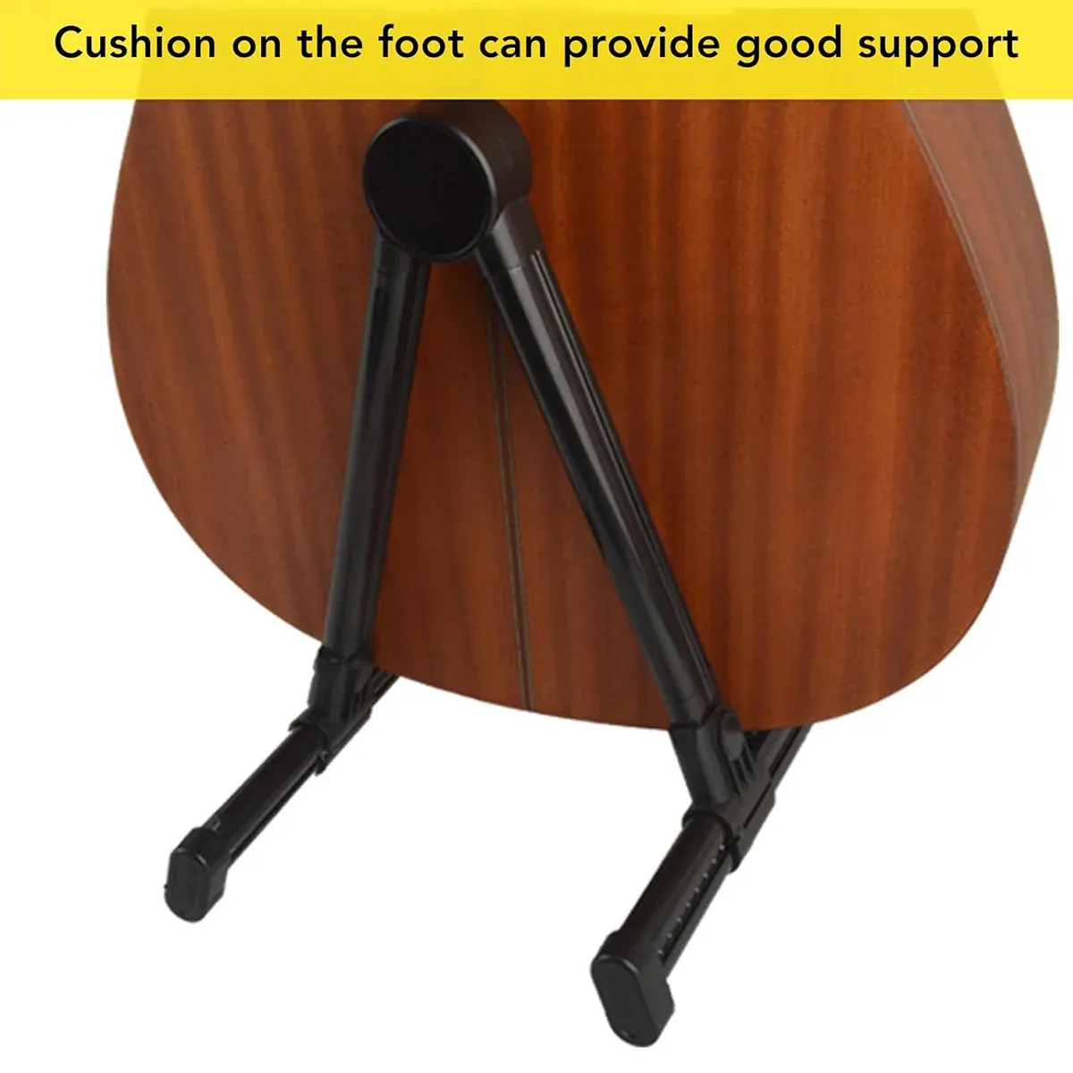 Folding Guitar Stand Pedestal Bracket Guitar Stand Floor Stand Portable Stand — image 6