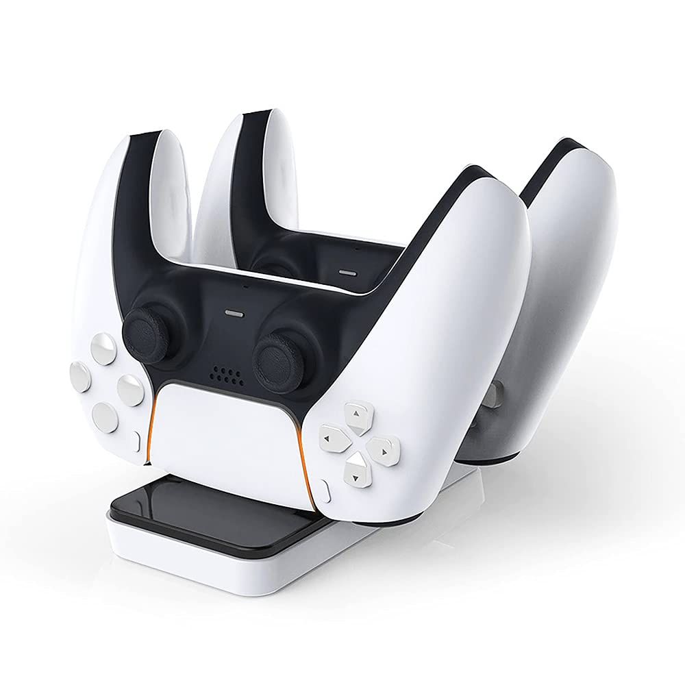 Charging Station for Controller, Dual Charging Dock with Removable Type Controller Charger with Protection — image 3