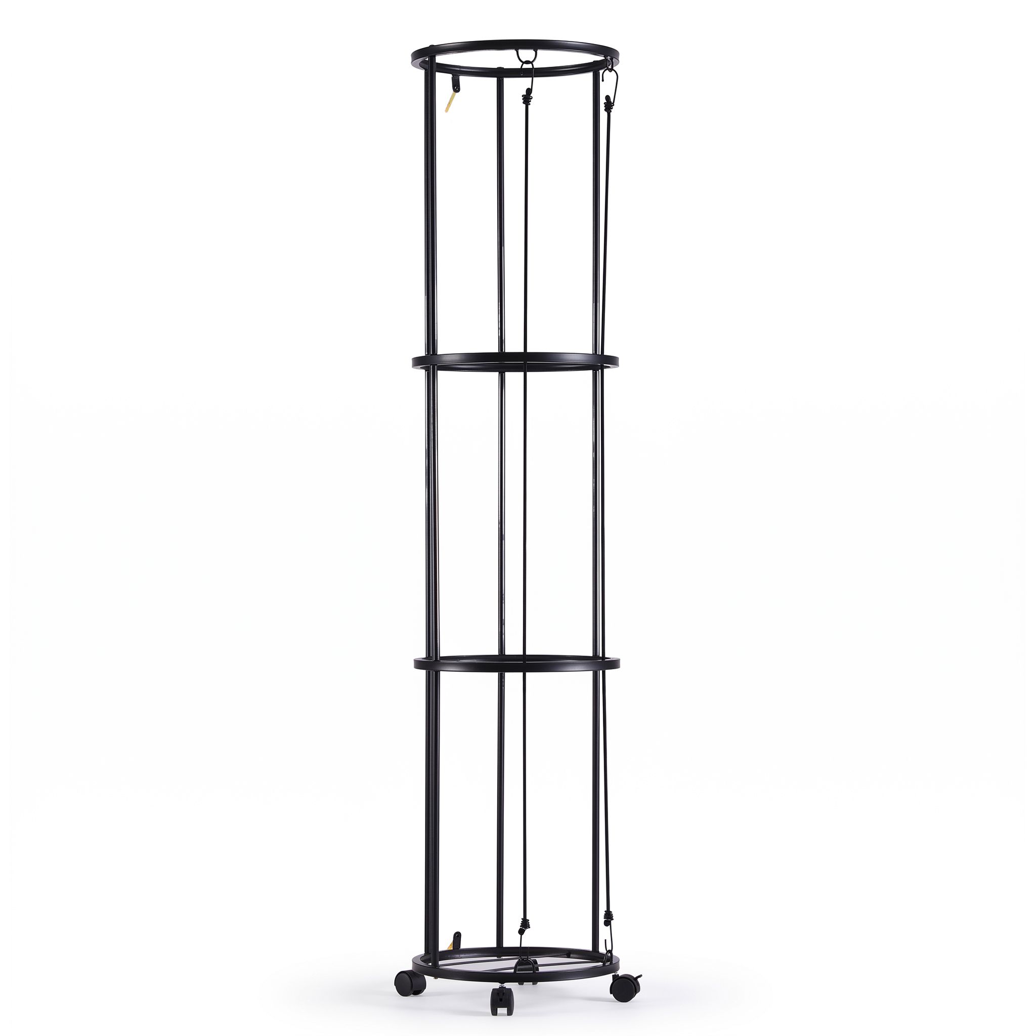 Everfit Vertical Ball Storage Rack with Wheels Sports Equipment Organiser โ image 3