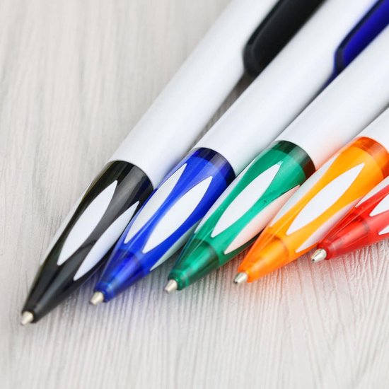 5-Pack Football Ballpoint Pens - Retractable & Non-Slip Grip - 1.0mm Black Ink for Smooth Writing โ image 2