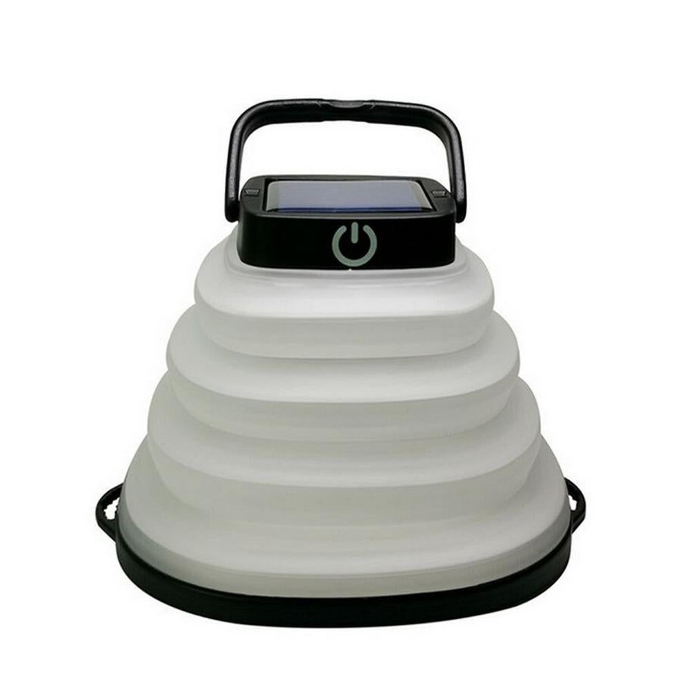 2Pcs Collapsiable Solar Lamp -Black and Green โ image 2