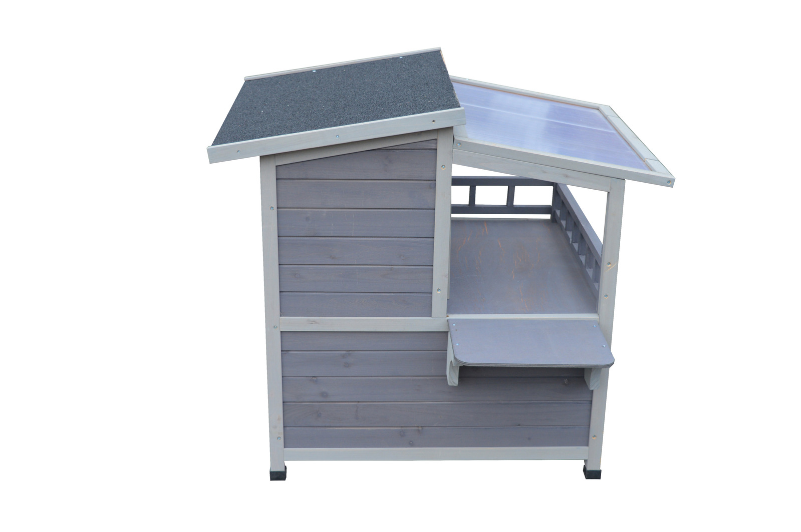 YES4PETS Rabbit Hutch Cat House Outdoor Wooden Shelter Condo Small Dog Enclosure โ image 2