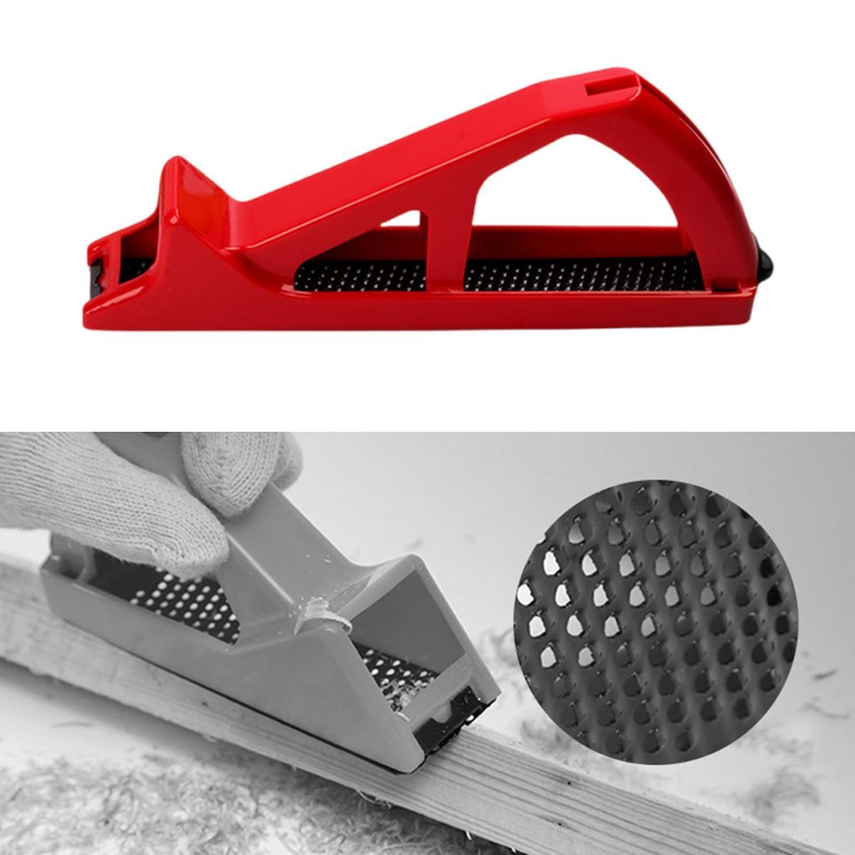 Edge Finishing Tool Wood Surface Trimmer Drywall Edge Trimmer PVC Trimmer - Red - Size 145mm — image 4