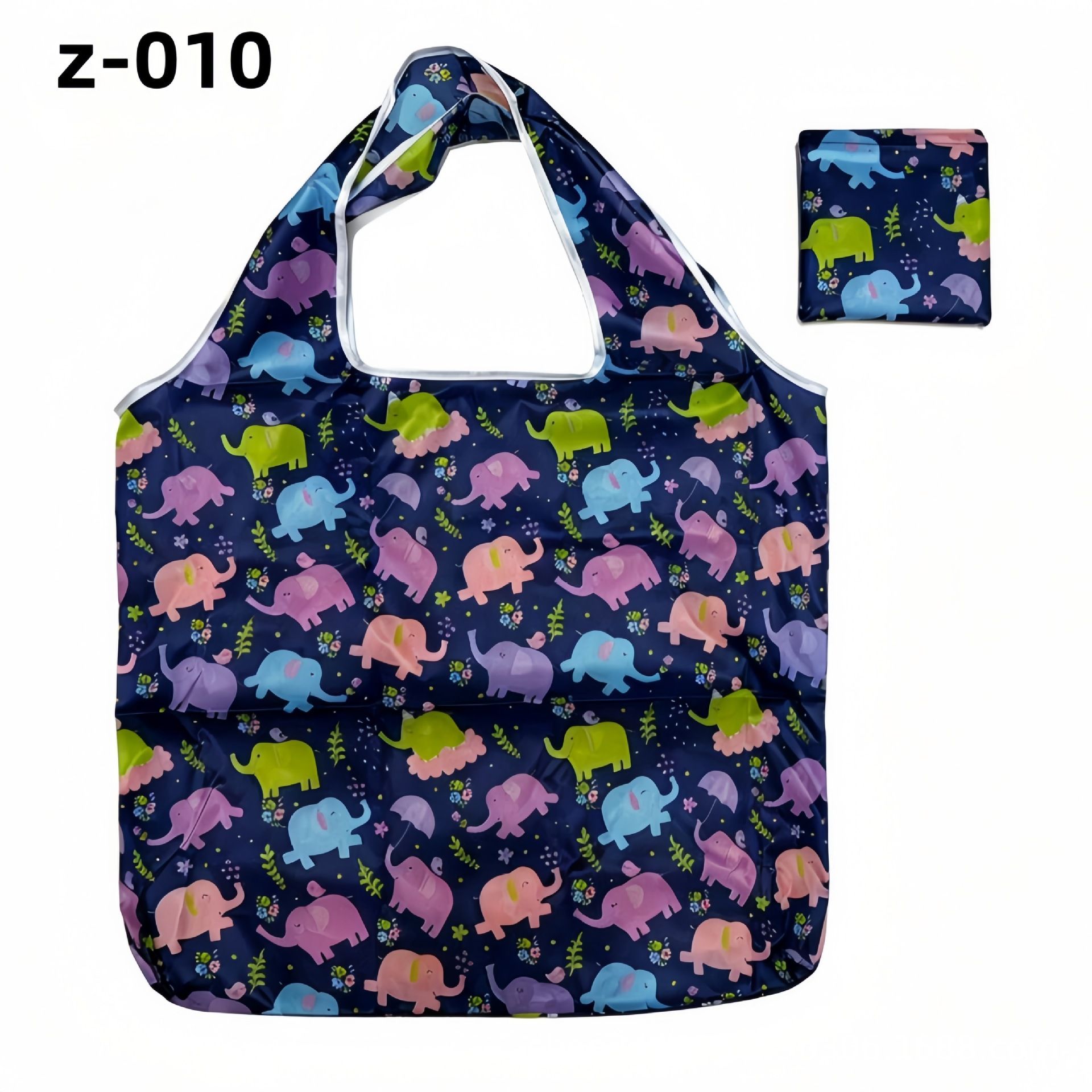 Foldable Polyester Shopping Bag Large Capacity Z-010