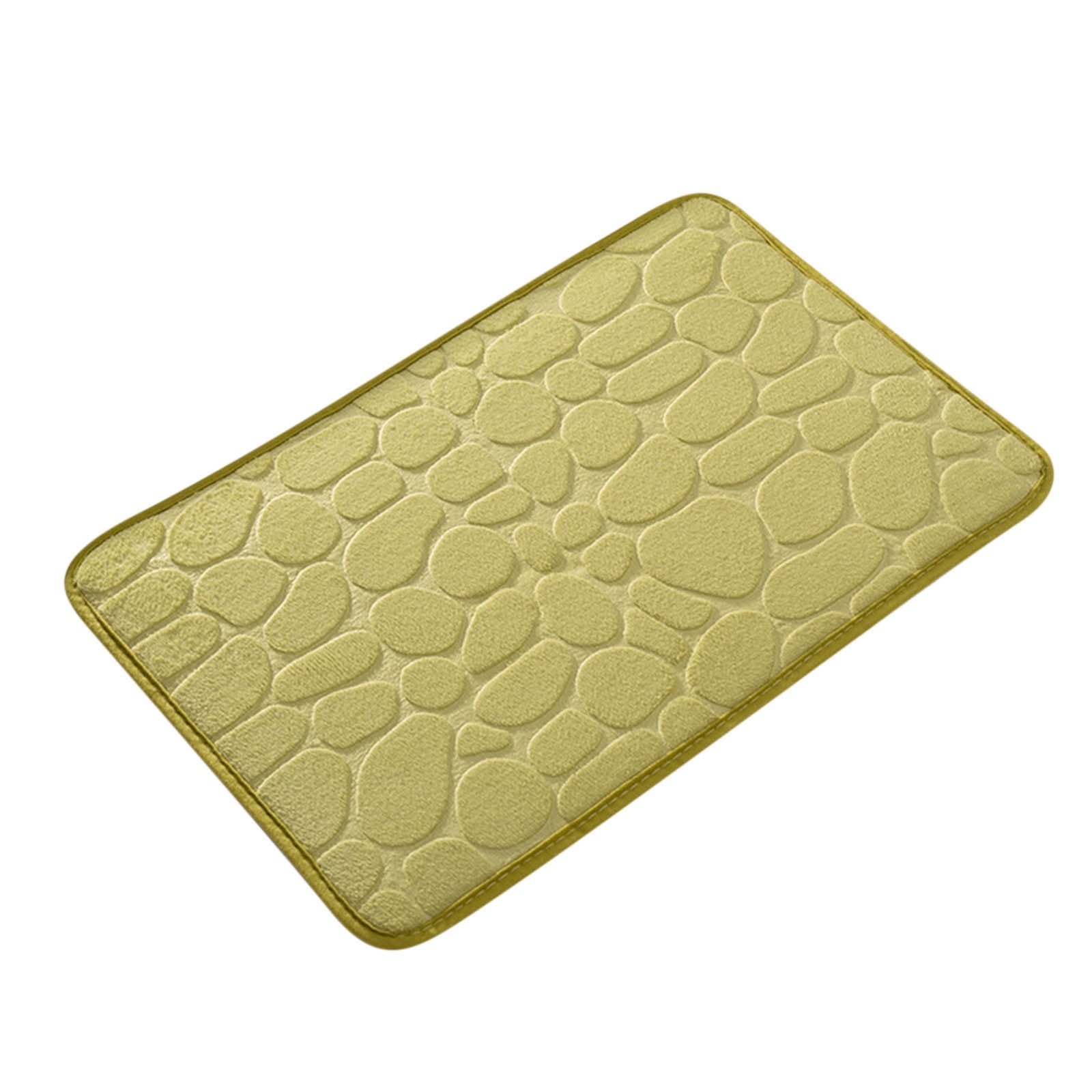 Bathroom Rugs - Ultra Absorbent Non-Slip Floor Bath Mat, Super Soft Shower Mat for Bath Tub, Machine Washable 16 × 24" (Brown) #B-Green — image 5