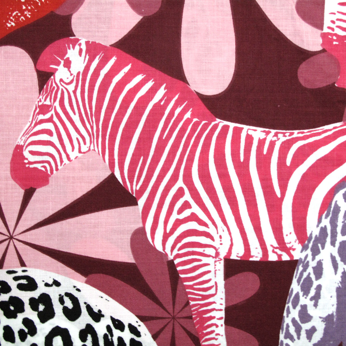 Bright Young Things Jungle Red Quilt Cover Set Single — image 2