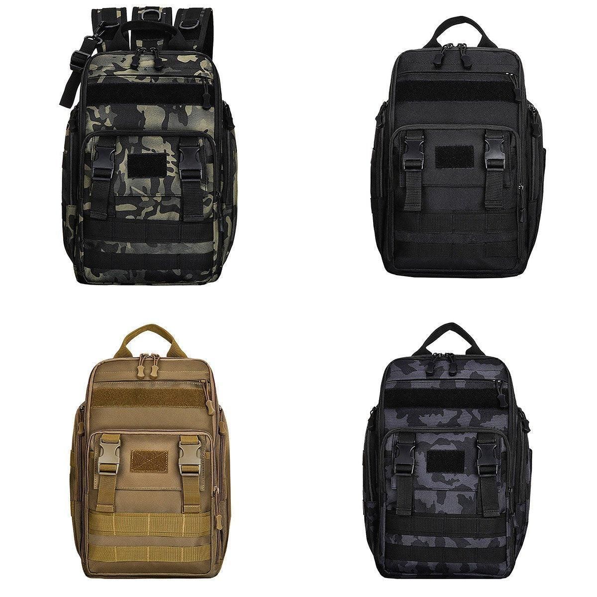 Fishing Tackle Backpack Storage Bag Shoulder Fishing Gear Bags Outdoor Backpack - Night Camouflage โ image 3
