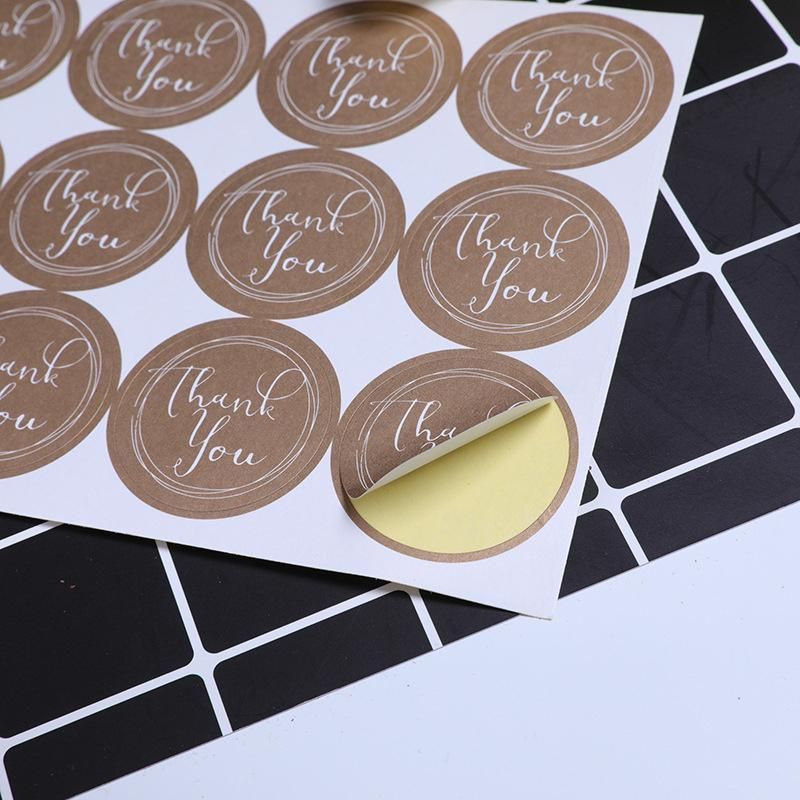 UP TO 80PCS Stickers Labels Thank You Stickers Gift Wrapping Craft Scrapbook DIY - 16*5PCS Style 1 โ image 3