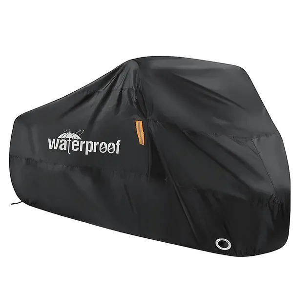 Sturdy Heavy Duty Replacement Outdoor bicycle cover waterproof bicycle cover with lock hole, Silver Color, Top Quality
