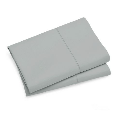 1000TC Premium Ultra Soft Standrad size Pillowcases 2-Pack - Grey โ image 3