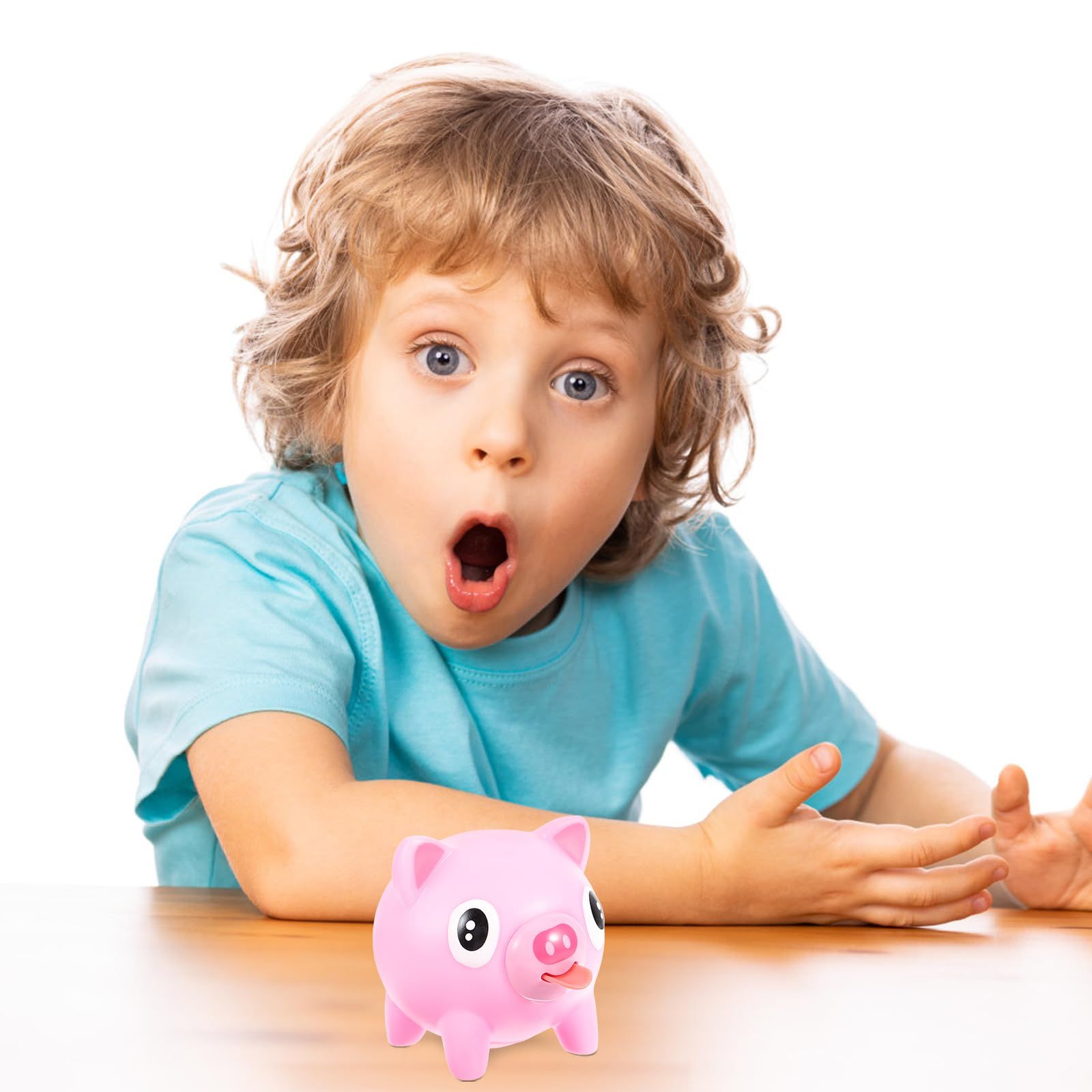 Adorable Screaming Latex Desk Teenagers Toy Play Decompression Animal Toy Pig Children Ball Interesting Kids Games Piggy Adults โ image 5