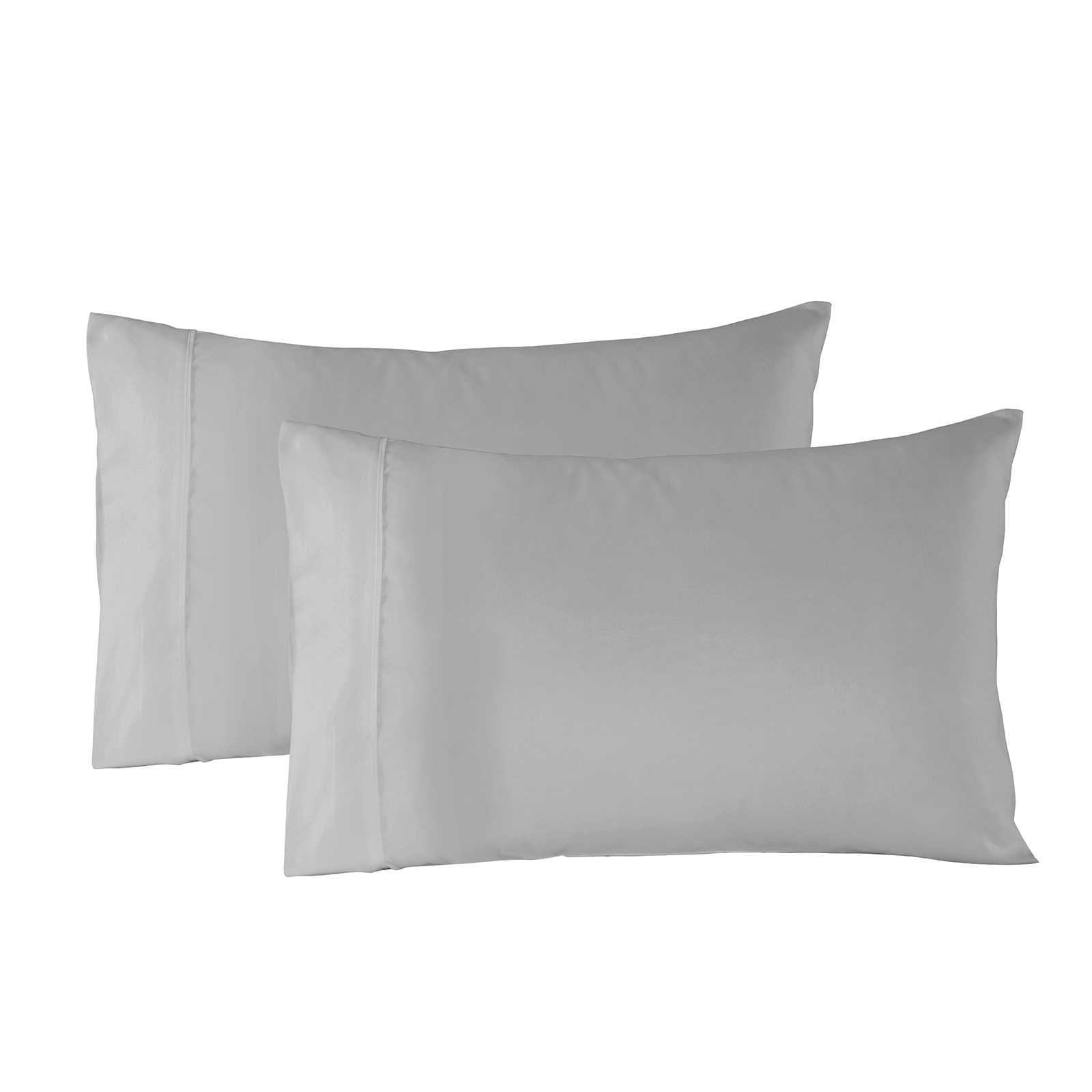Royal Comfort Bamboo Blended Sheet & Pillowcases Set 1000TC Ultra Soft Bedding - King - Light Grey — image 4
