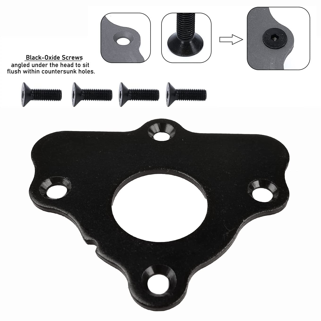 Camshaft Retainer Plate Gasket Compatible with LS Series Engines, &Bolt Kit ARP 134-1003 Gen III IV V for GM LS1 LS2 LS3 4.8 5.3L 6.0L 6.2L Vortec Corvette Cam โ image 2