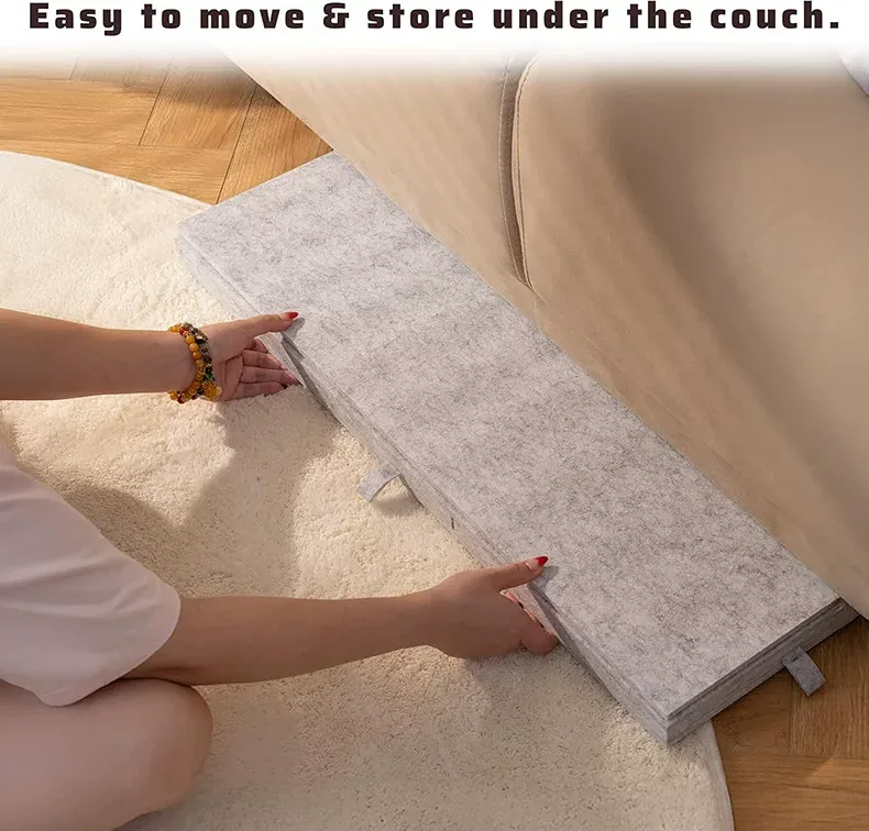Dark Grey Foldable Anti-Slip Felt Jigsaw Puzzle Board with 6 Sorting Drawers – Lightweight 1000 Piece Puzzle Table Mat, 2-in-1 Neck-Friendly Storage Stand and — image 3