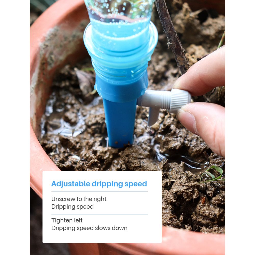12pcs Self Watering Spikes Plant Waterer Automatic Vacation Drip Irrigation Watering Device โ image 2