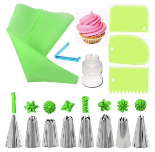 14-Piece Purple Tulle Set, Liquor Bag Tweezers Dough Scraper — image 3