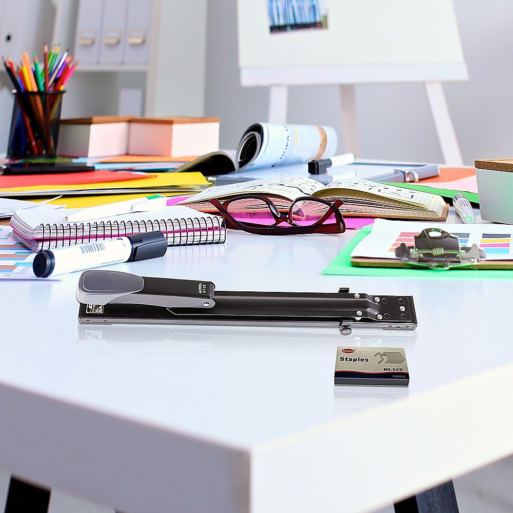 A4 A3 Long Arm Personal Office Stapler 25 sheets CAP (1000 staples included) โ image 2