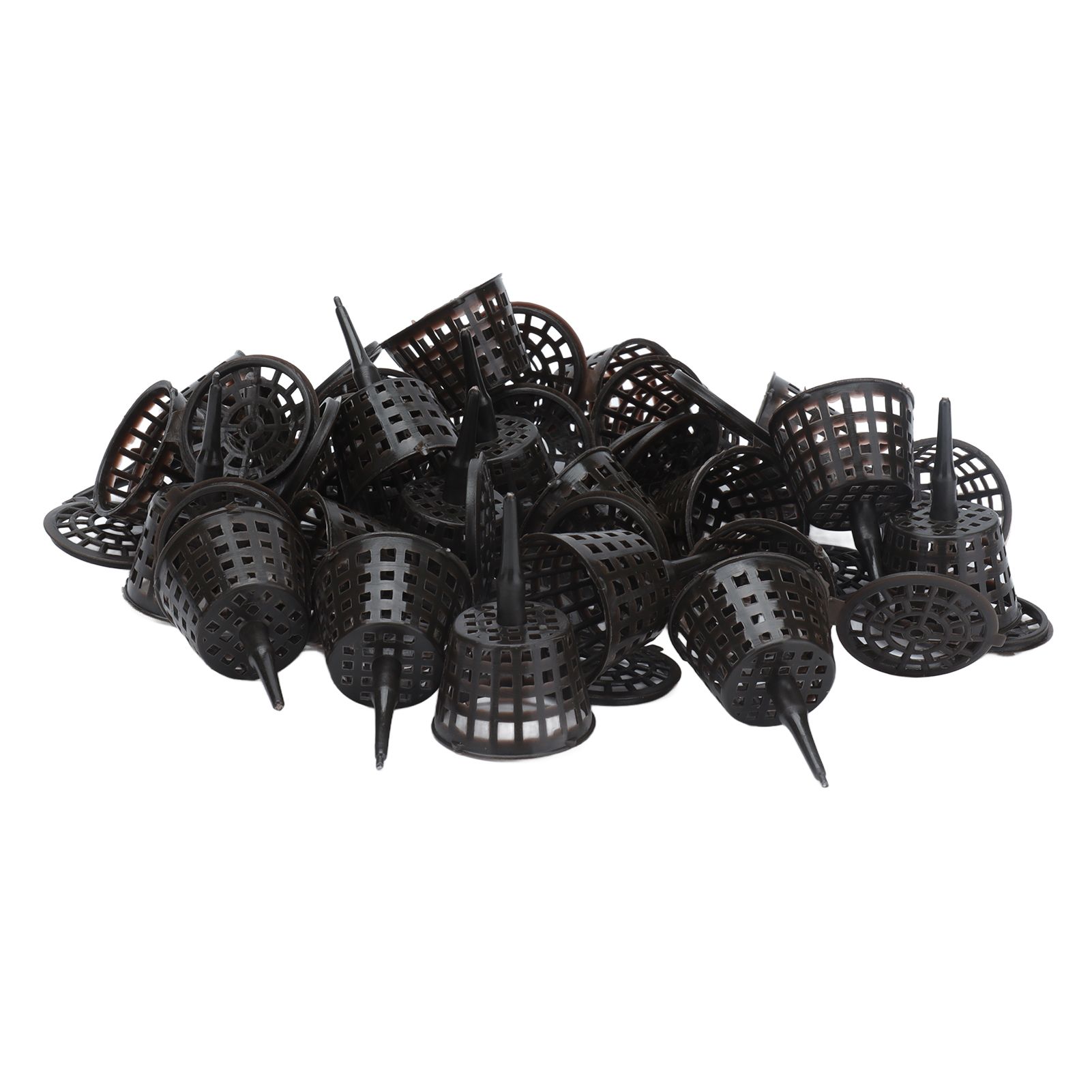 50Pcs Fertilizer Basket Plastic Sturdy Durable Planting Fertilization Box for Potted Plants Home Balconies Garden — image 2