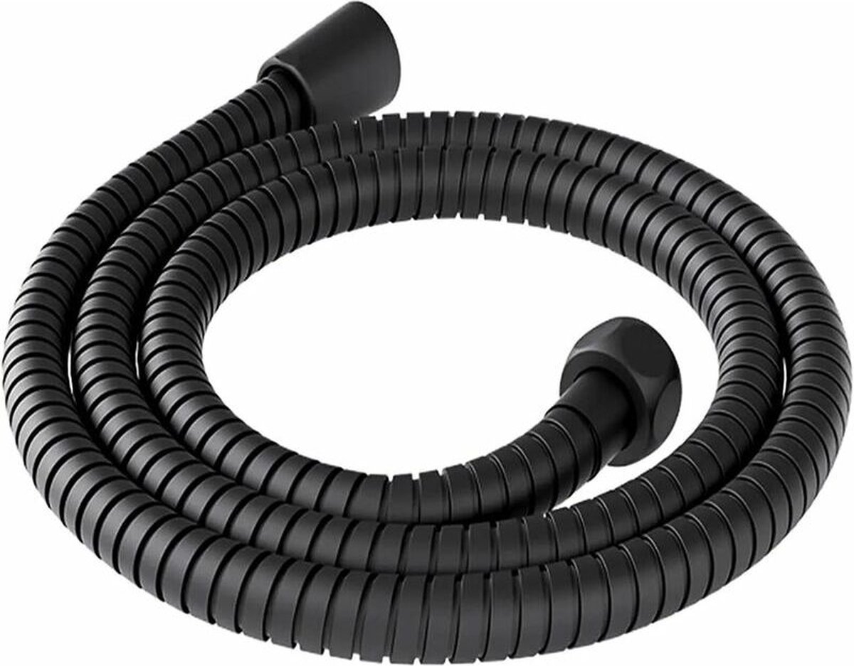 Shower hose - 200 cm - Anti-kink - black - Stainless steel - steel & copper - Bathroom Accessories - Water hose Shower - Home accessories - shower hoses