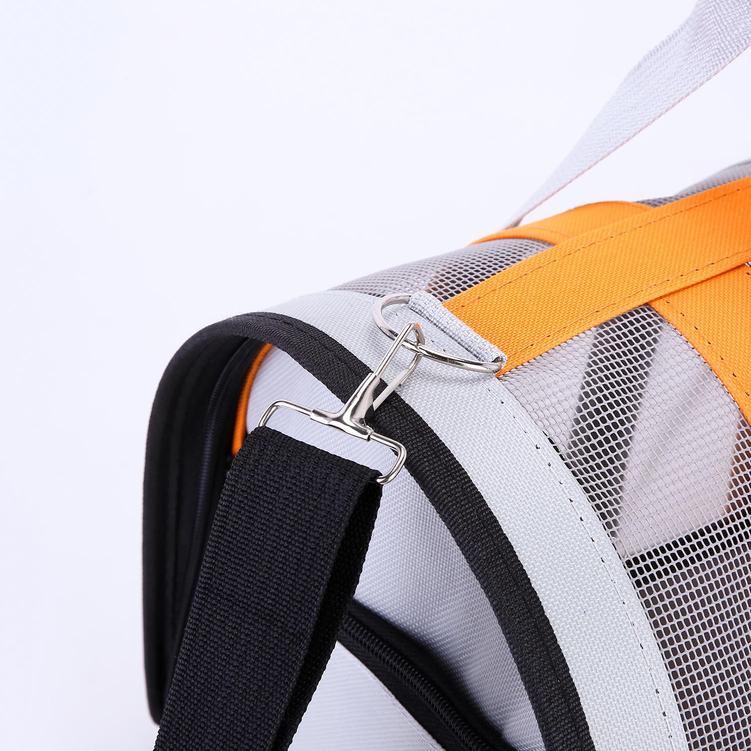 Size L Black And Blue Foldable Pet Carrier Bag - Lightweight, Breathable, and Spacious for All Seasons โ image 5