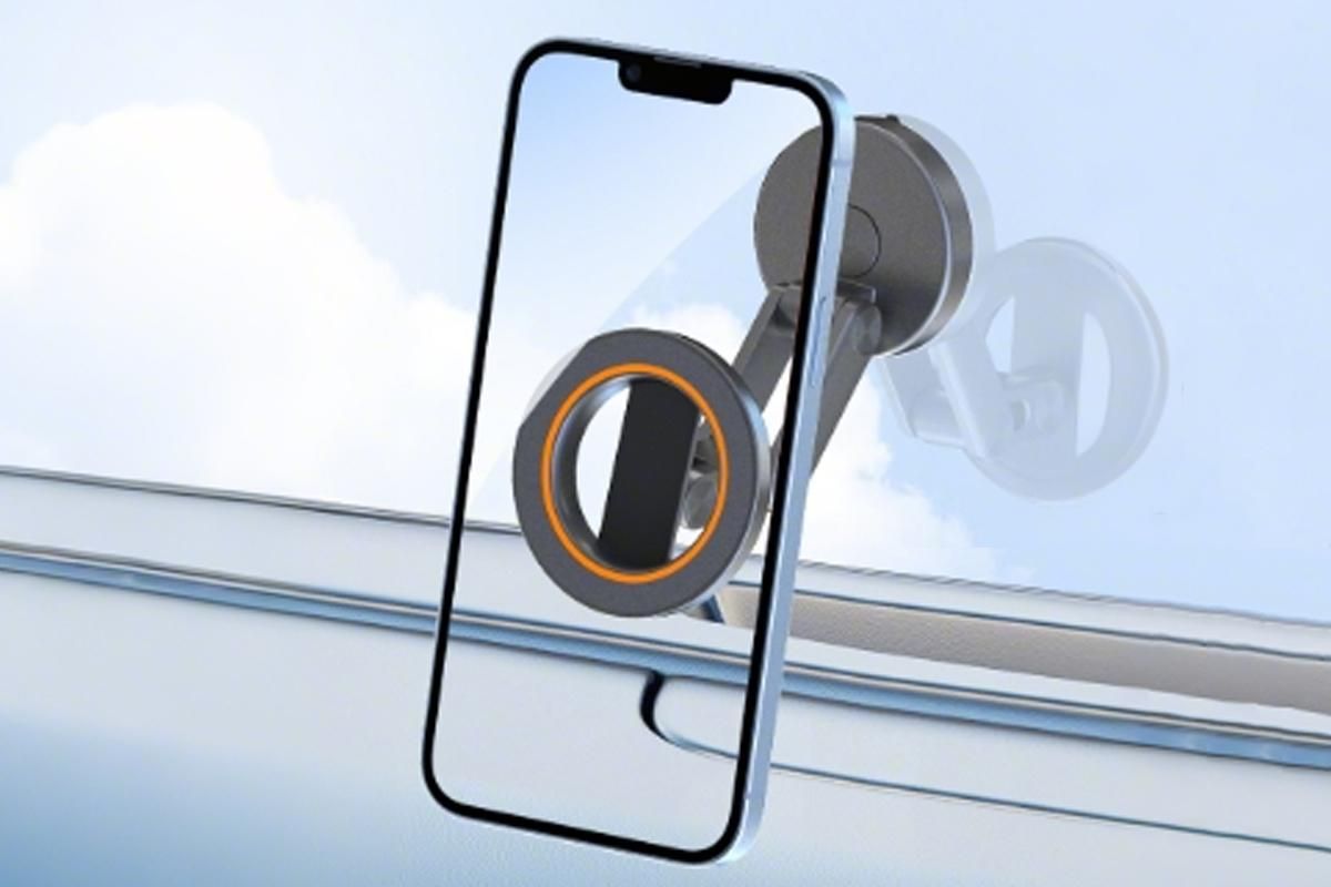 Car Phone Holder 360-Degree Rotating Adhesive Dashboard Mount — image 3