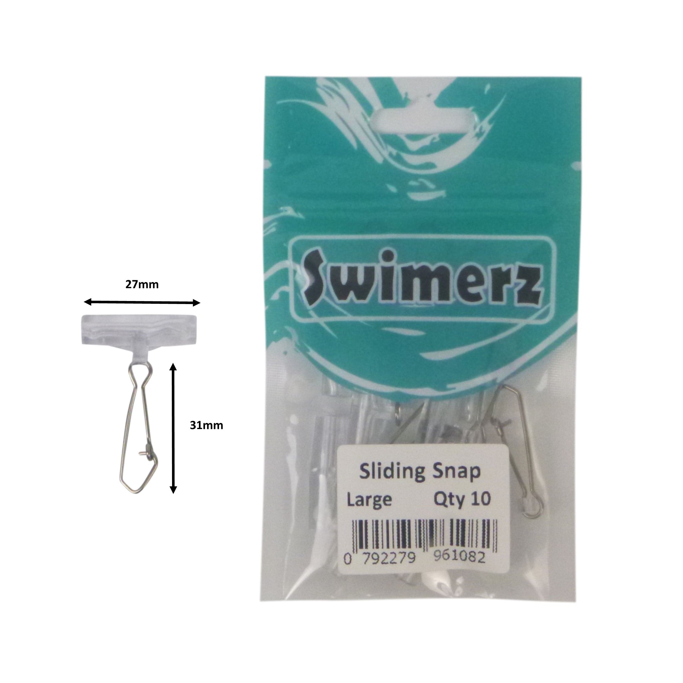 Swimerz Sliding Snaps, Size Large, 25 pack — image 3