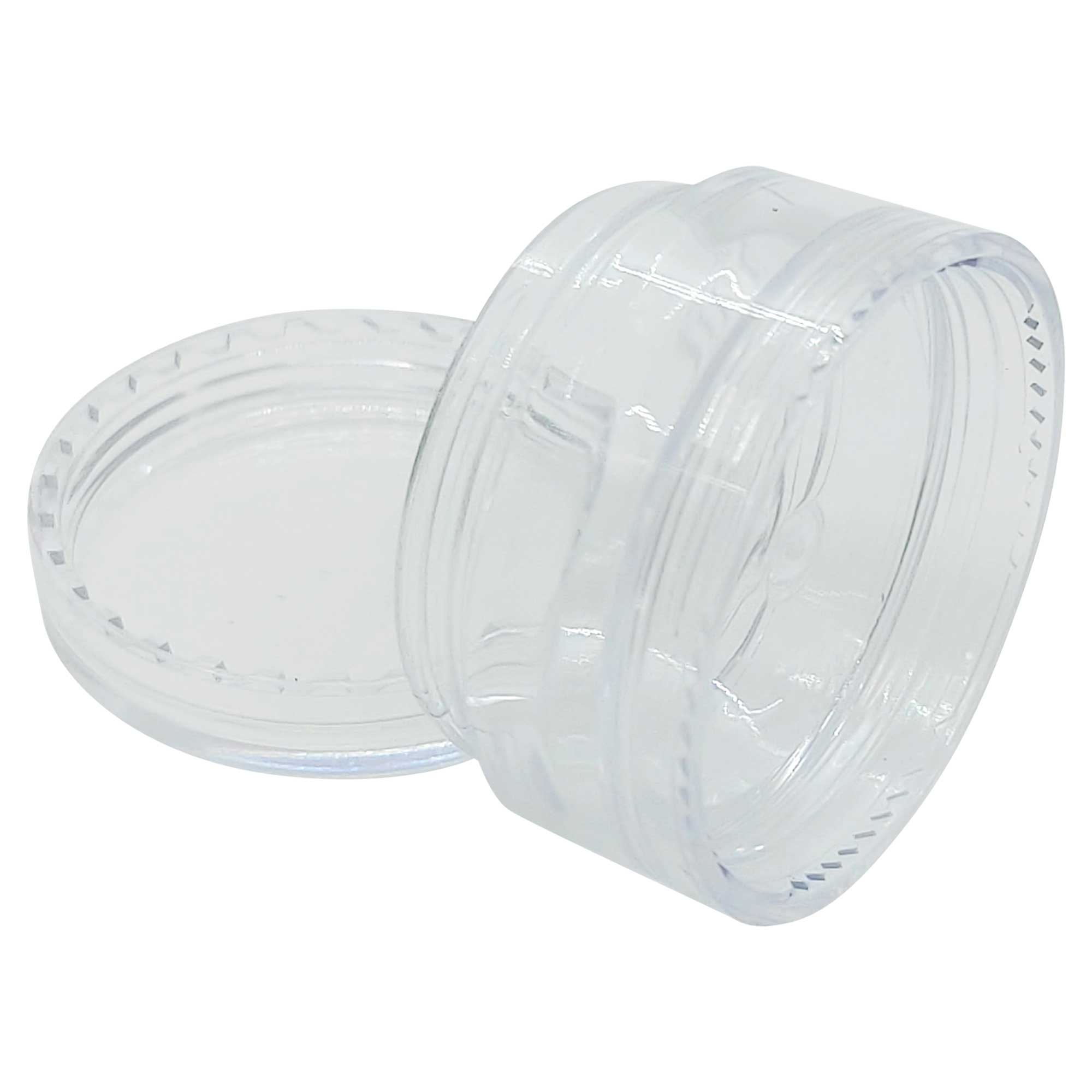 10x 3ml Lip Balm Containers Jars + Lids - Small Cosmetic Cream Sample Pot โ image 4