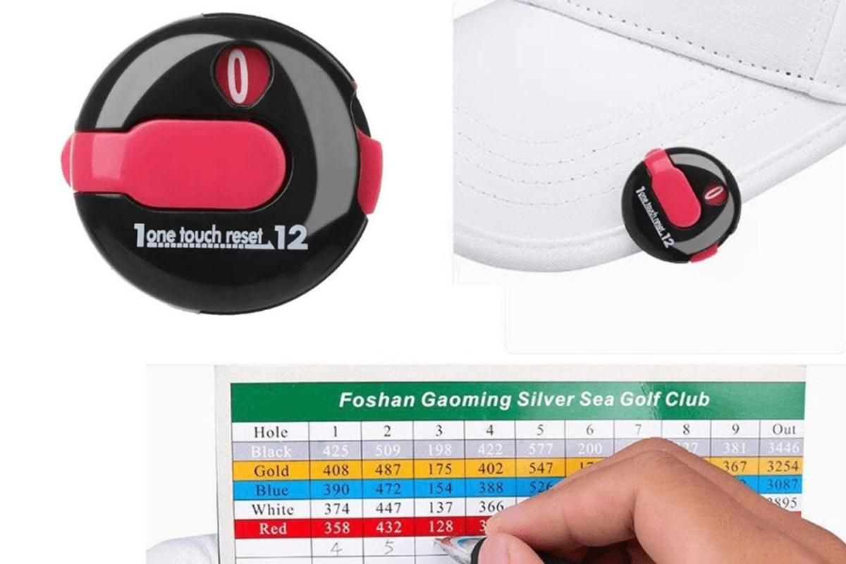 Golf Stroke Counter - Clip-On Score Keeper for Gloves & Hats (3 Colors) - Black — image 5