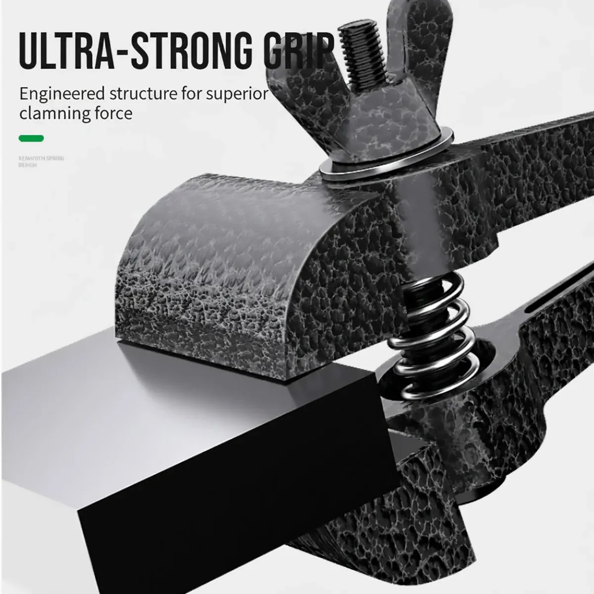 Portable Handheld Vise Clamp Grip Durable Steel High Clamping Force Easy to Use โ image 4