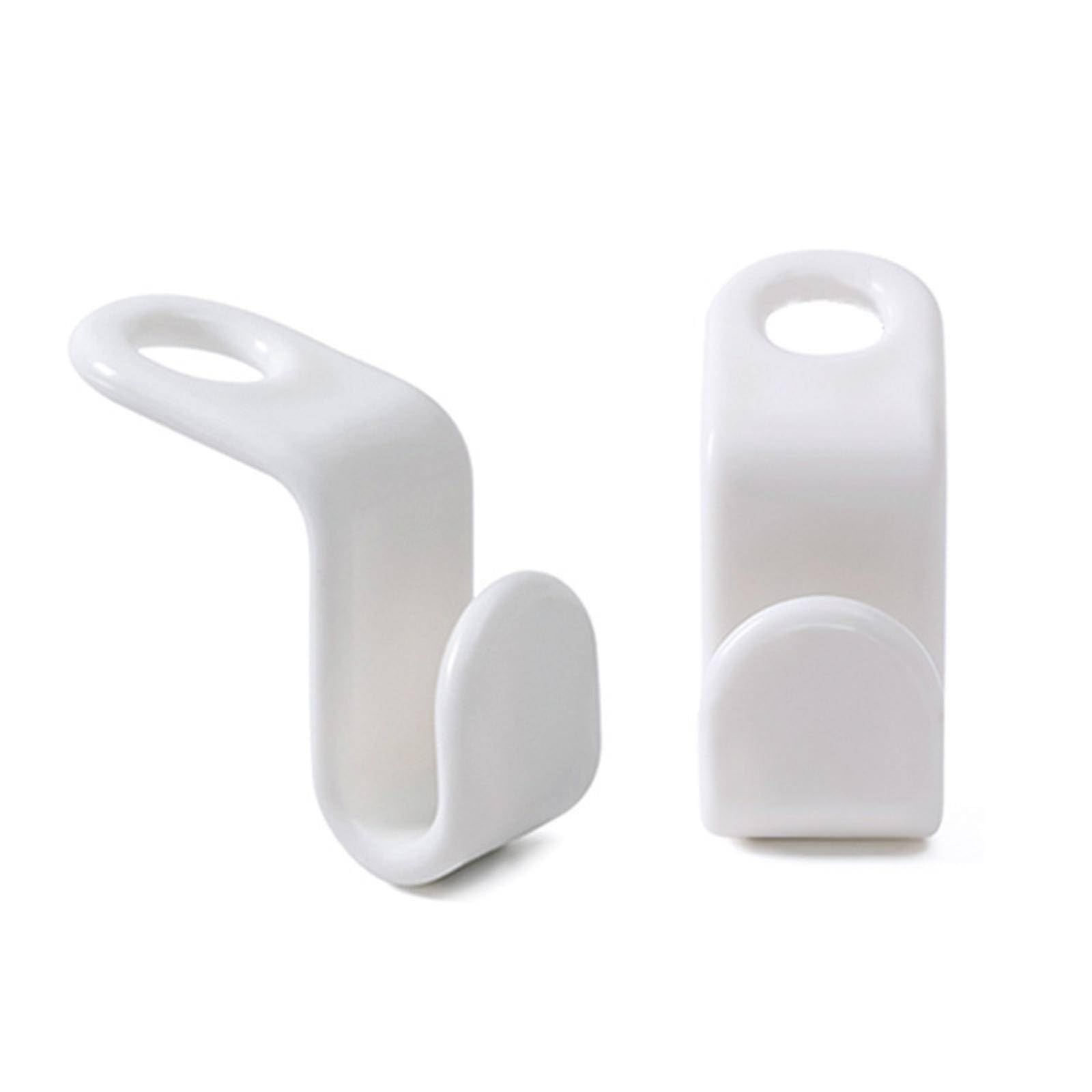 Clothes Hanger Connector Hooks Plastic Cascading Hangers Saving Organizer Hanger Hooks for Heavy Duty(10 PiecesRandom Color) — image 5