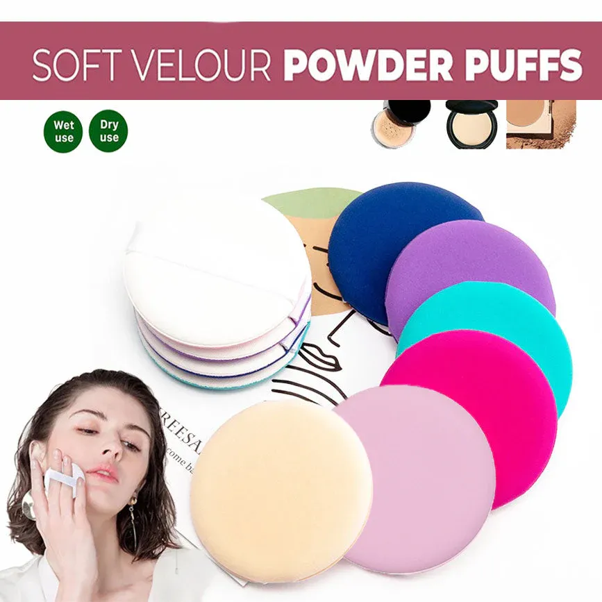 Air Cushion Puff Powder Foundation Makeup Cosmetic Sponge BB CC Cream Face - Green โ image 2