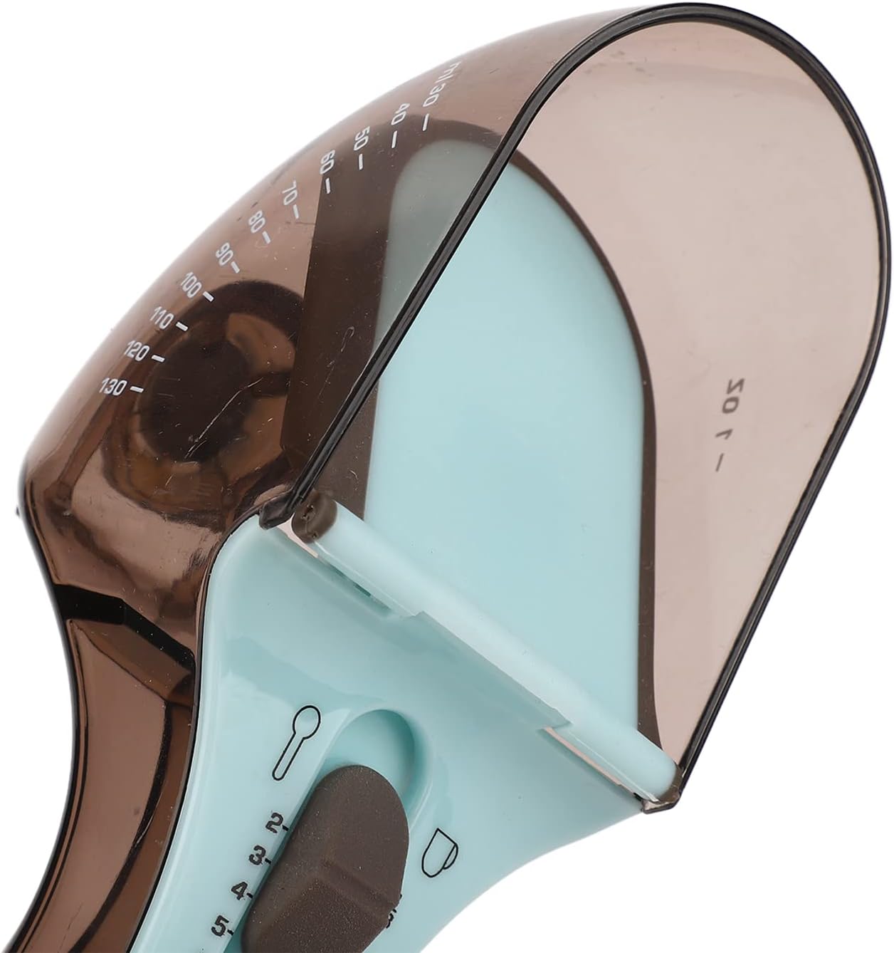 Adjustable 2-Piece Measuring Spoon Set with Scale Plastic Kitchen Tool for Coffee Milk Mask Powder Measurement — image 2