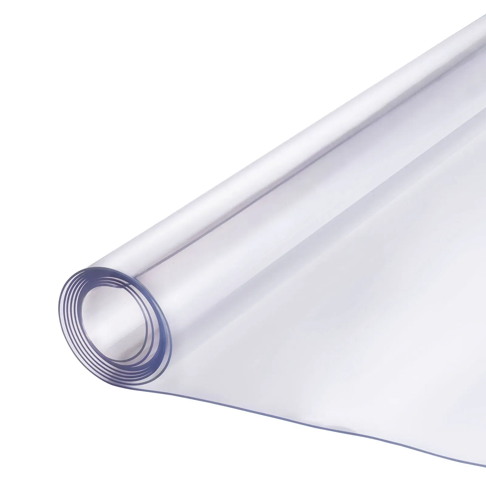 Plastic Table Cover, 48 x 48 Inch 1.5 mm Thick Clear Table Protector, Square PVC Desk Mat, Waterproof & Easy Cleaning Desk Pad Tablecloth, for Office Dresser โ image 4
