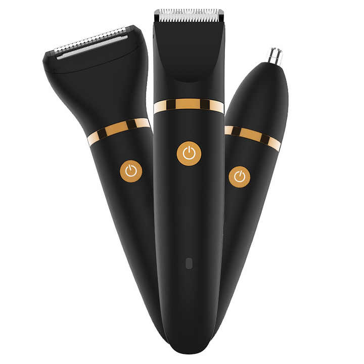 3-in-1 Waterproof Rechargeable Electric Hair Trimmer Set for Men - Professional Grooming Kit โ image 5