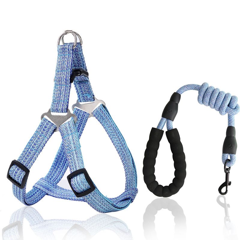 Pet Harness Dog Leash Jiafeng Adjustable Polyester Orange M (suitable for 4.00 kg-7.50 kg — image 2