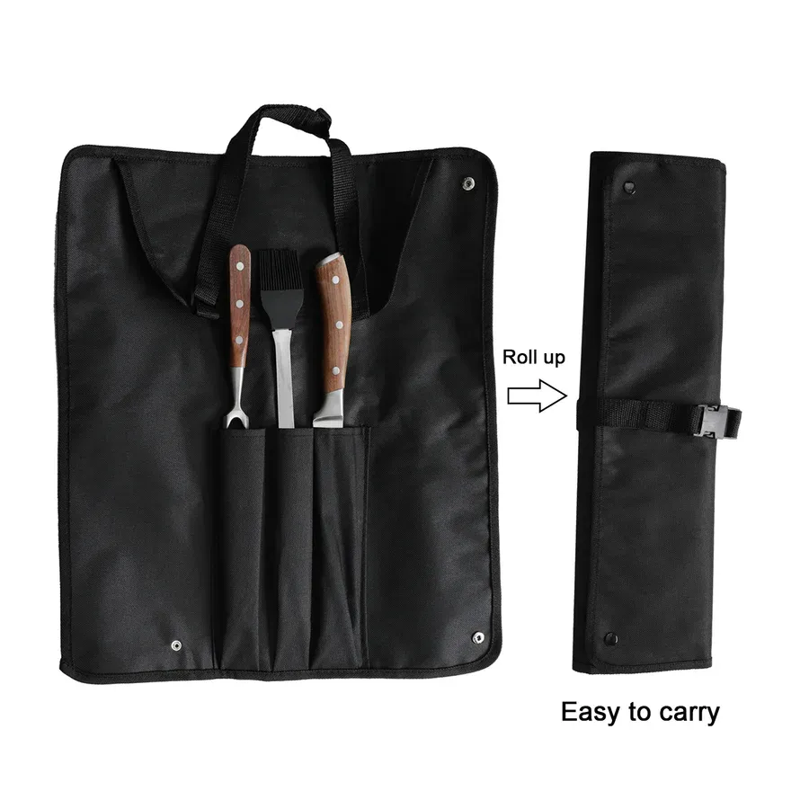 ASMOKE BBQ Knife Brush and Fork Set — image 3