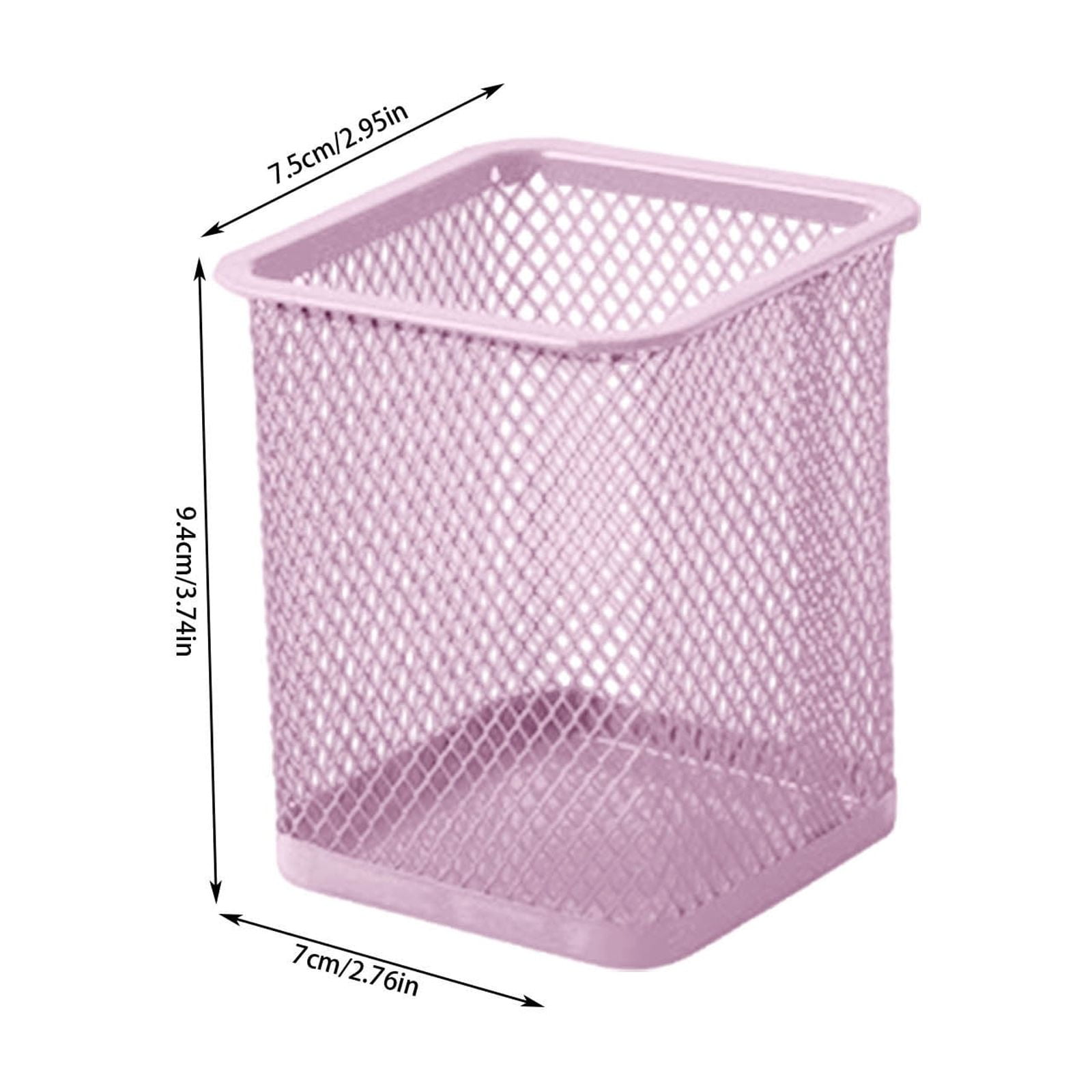 Pen Holder Mesh Pencil Holder Metal Pencil Holders Pen Organizer for Desk Office Pencil Holders, Back to Sch-ool Supplies H — image 2