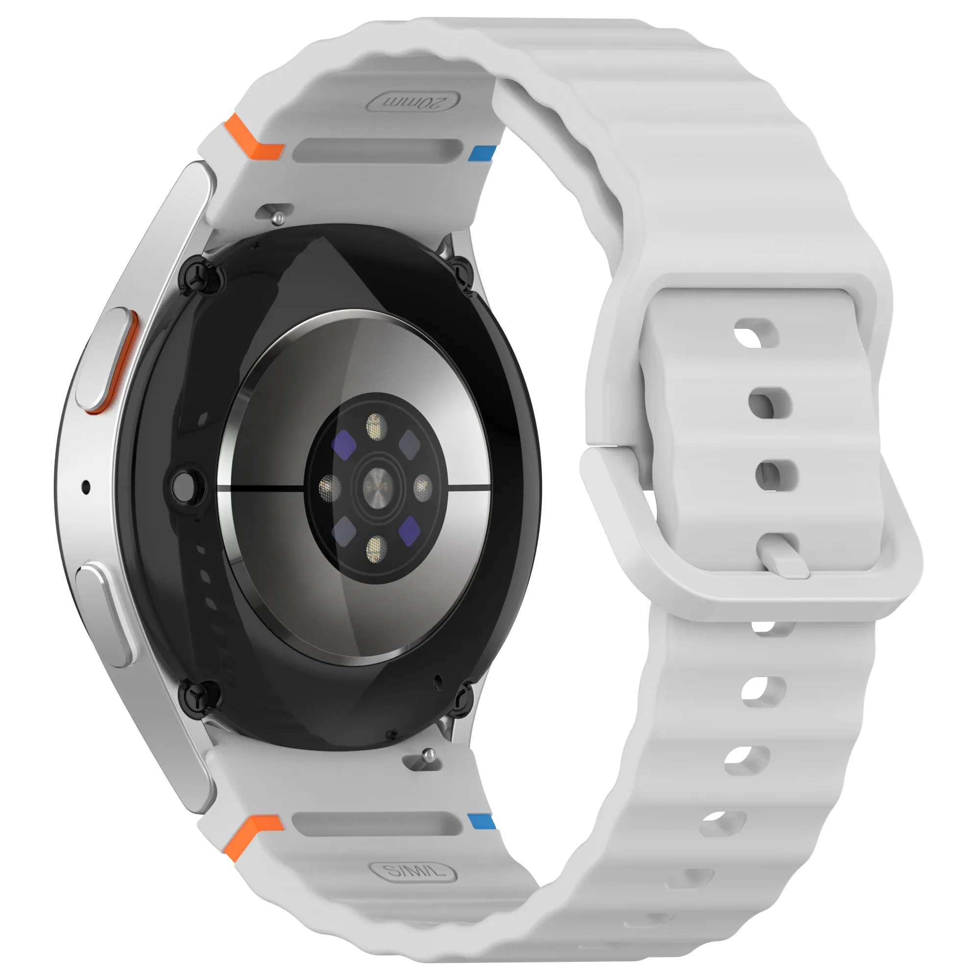 Silicone Watch Band Compatible with Samsung Galaxy Watch 5 Gray, 40mm 44mm